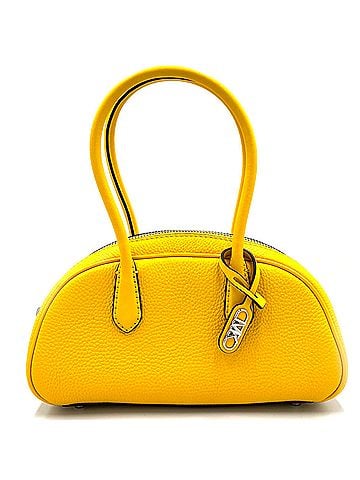 Michael Kors Yellow Leather Handbag (view 1)