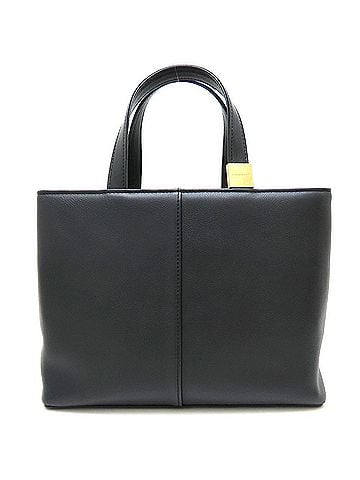 Burberry Black Leather Handbag (view 1)