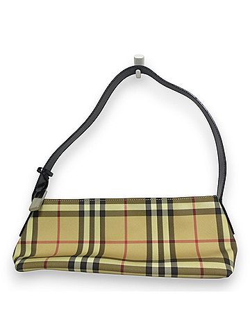 Burberry Beige Black Pvc Shoulder Bag (view 1)