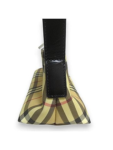 Burberry Beige Black Pvc Shoulder Bag (view 2)