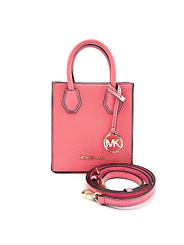 Michael Kors Pink Leather Shoulder Bag (view 1)