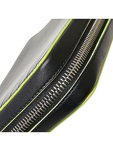Dior Black Light Green Leather Long Wallet (Bi-Fold) (view 2)