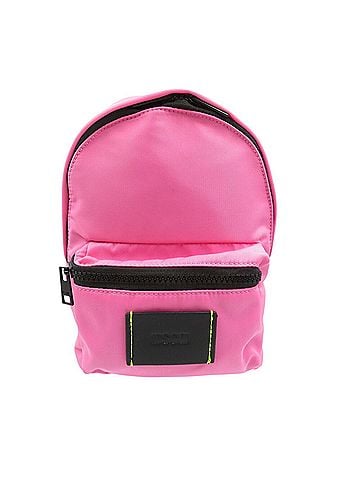MSGM Pink Nylon Shoulder Bag (view 1)