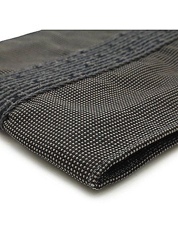 Hermès Black Gray Canvas Pochette Shoulder Bag (view 2)