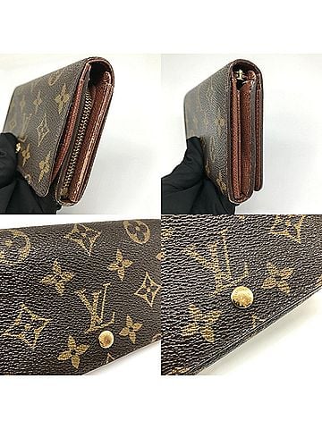 Louis Vuitton Brown Monogram Monogram Middle Wallet (Bi-Fold) (view 2)