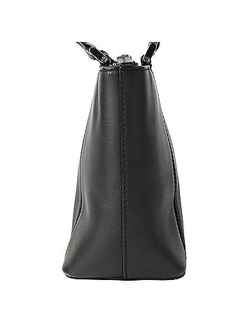 Burberry Beige Black Leather Handbag (view 2)