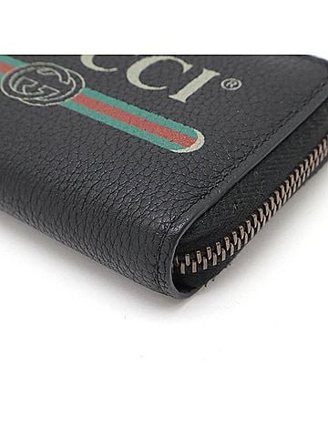 Gucci Black Leather Coin Purse/Coin Case (view 2)