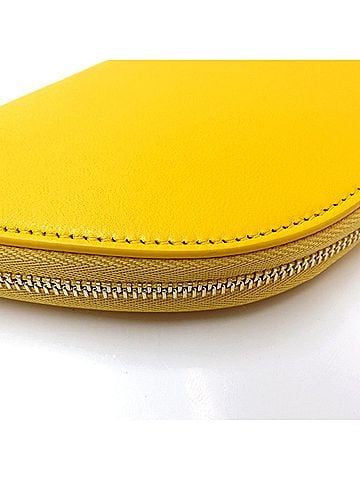Burberry Yellow Leather Long Wallet (Bi-Fold) (view 2)