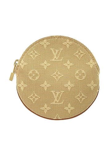 Louis Vuitton Beige Monogram Mini Coin Purse/Coin Case (view 1)