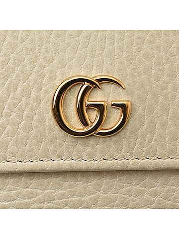 Gucci Off-White Leather Wallet (Tri-Fold) (view 2)