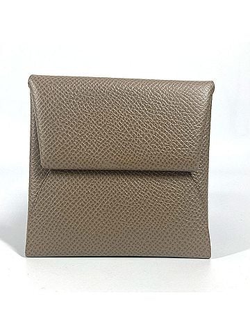 Hermès Beige Epsom Leather Coin Purse/Coin Case (view 1)