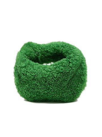 Bottega Veneta Green Leather Handbag (view 1)