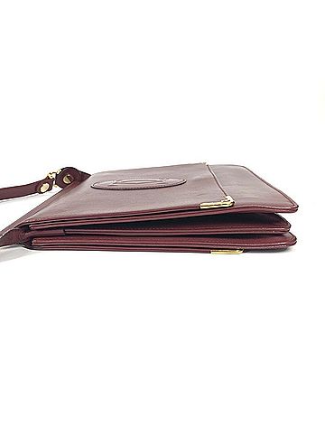 Cartier Must Bordeaux Leather Shoulder Bag (view 2)