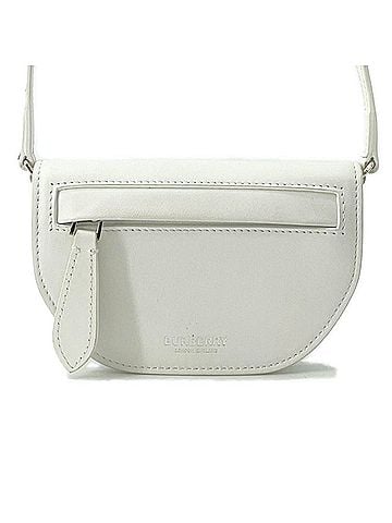 Burberry White Leather Shoulder Bag (view 1)