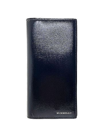 Burberry Black Leather Long Wallet (Bi-Fold) (view 1)