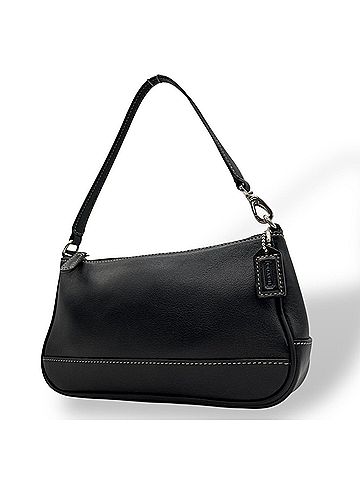Coach Black Leather Handbag Pouch (view 1)