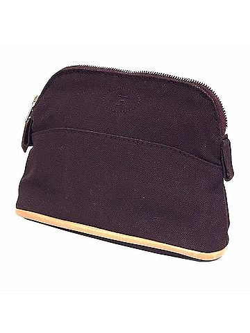 Hermès Bordeaux Cotton Pouch (view 1)