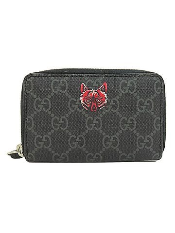 Gucci Black Pvc Card Case (view 1)