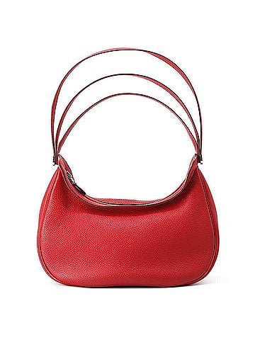 Hermès Rouge Casaque Togo Leather Handbag Shoulder Bag (view 1)