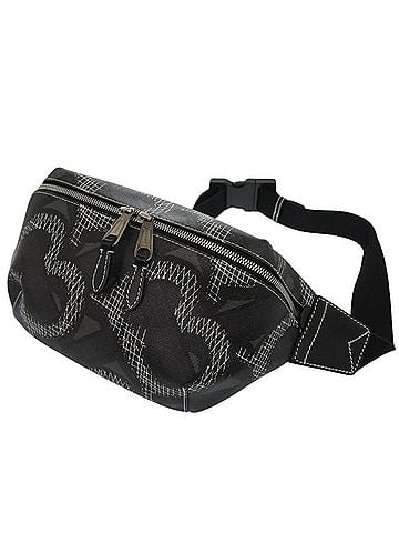 Burberry Black Pvc Fanny Pack (view 1)