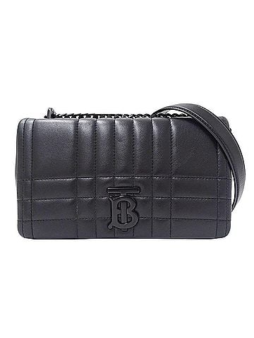 Burberry Black Leather Shoulder Bag (view 1)