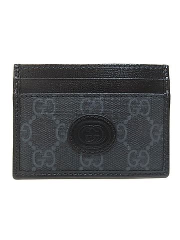 Gucci Black Pvc Business Card Case (view 1)