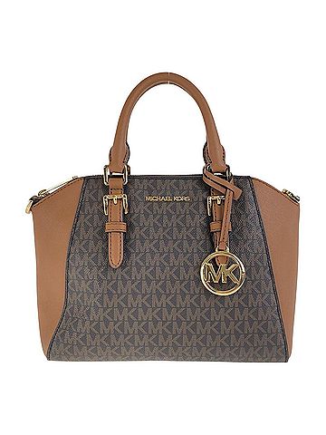 Michael Kors Brown Pvc Leather Handbag (view 1)