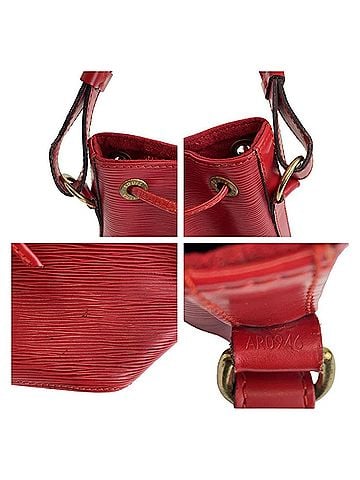 Louis Vuitton Red Color Epi Leather Shoulder Bag (view 2)