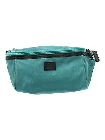 Burberry Black Label Turquoise Nylon Leather Shoulder Bag (view 1)