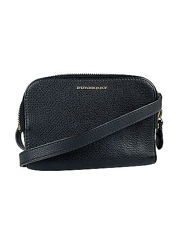 Burberry Black Leather Shoulder Bag (view 1)