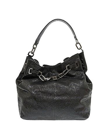 Tory Burch Black Leather Handbag Shoulder Bag (view 1)