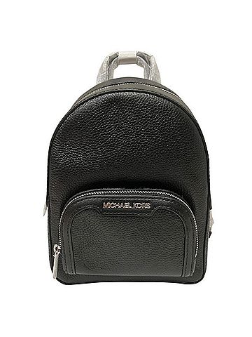 Michael Kors Black Leather Backpack (view 1)