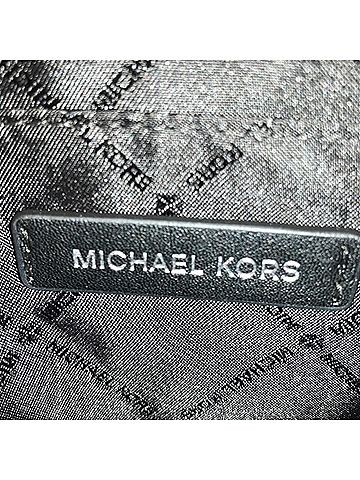 Michael Kors Black Leather Backpack (view 2)