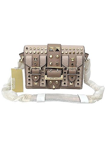 Michael Kors Pink Leather Shoulder Bag (view 1)