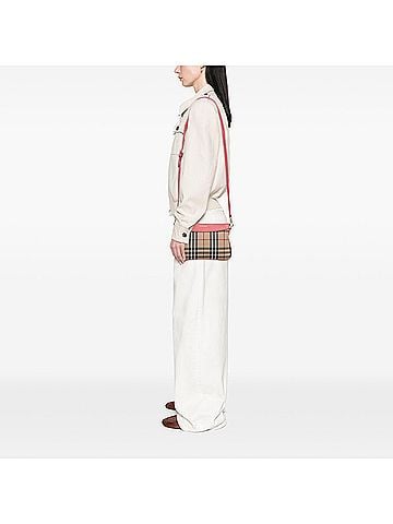 Burberry Haymarket Check Canvas Peyton Crossbody (view 2)
