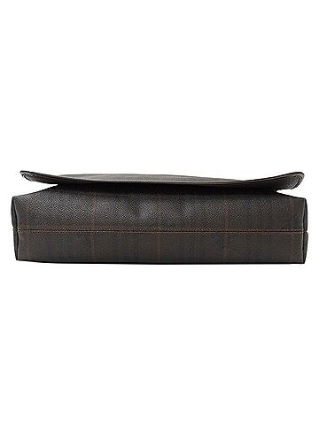 Burberry Dark Brown Pvc Shoulder Bag (view 2)