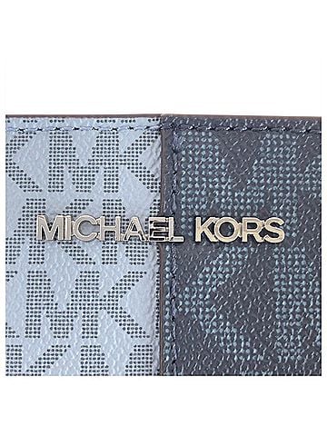 Michael Kors Blue Navy Pvc Pochette Shoulder Bag (view 2)