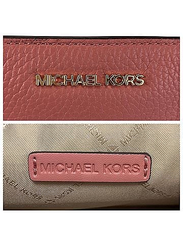Michael Kors Pink Leather Pochette Shoulder Bag (view 2)