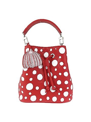 Louis Vuitton Red Color Leather Handbag Shoulder Bag (view 1)
