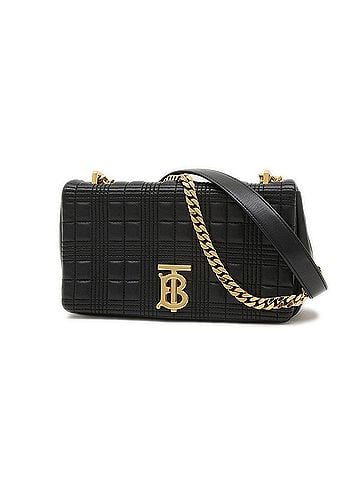 Burberry Black Leather Shoulder Bag (view 1)
