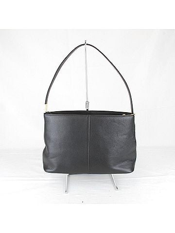 Burberry Black Leather Shoulder Bag (view 1)
