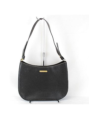 Burberry Black Leather Shoulder Bag (view 1)