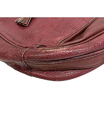 Cartier Bordeaux Leather Shoulder Bag (view 2)