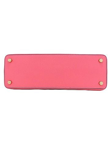 Coach Pink Leather Handbag (view 2)