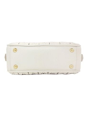 Miu Miu White Leather Handbag (view 2)