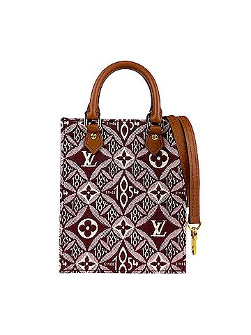 Louis Vuitton Bordeaux Canvas Leather Handbag Shoulder Bag (view 1)