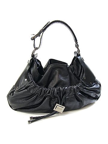 Burberry Black Leather Shoulder Bag (view 1)