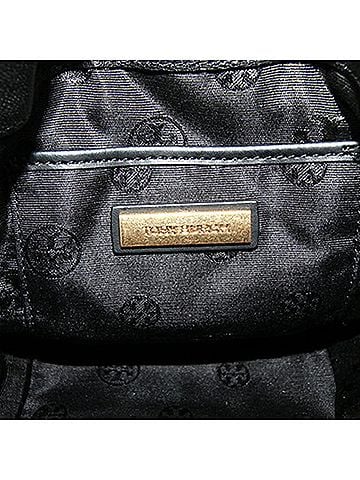 Tory Burch Black Leather Pochette Shoulder Bag (view 2)