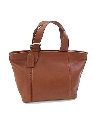 Coach Brown Leather Handbag (view 1)
