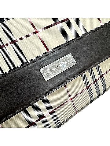 Burberry Beige Canvas Shoulder Bag (view 2)